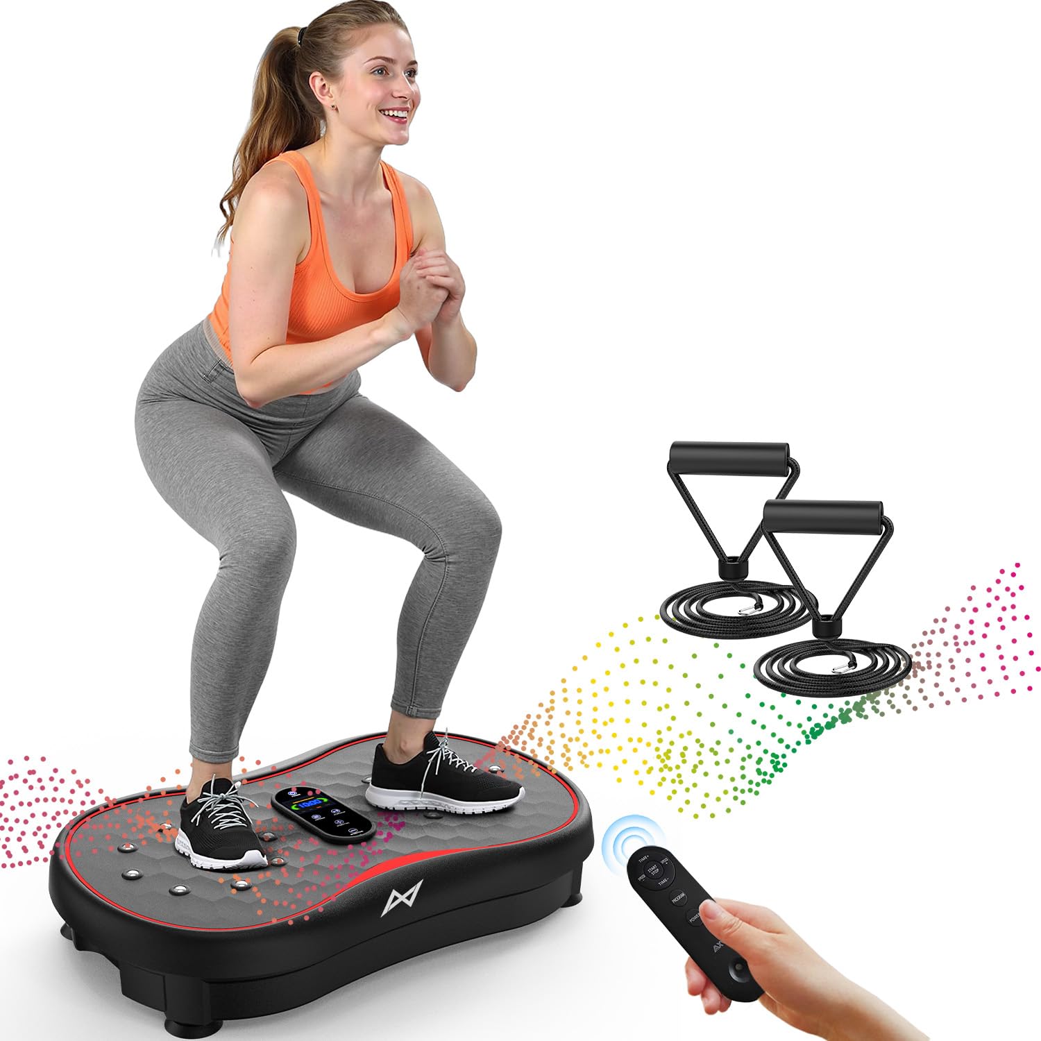 AXV Vibration Plate Exercise Machine Fitness Platform Body